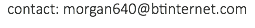 contact: morgan640@btinternet.com